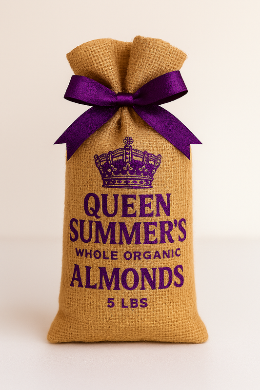 Queen Summer's Organic Whole Almonds
