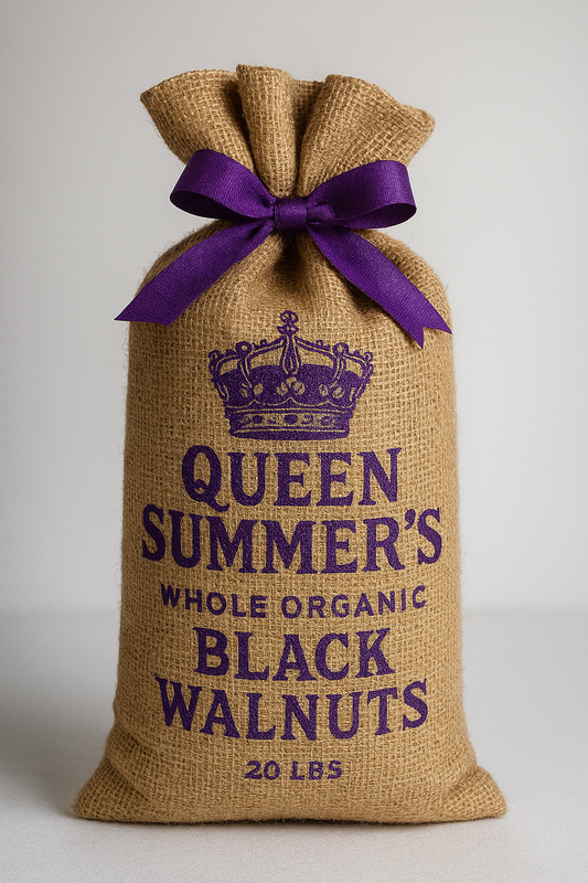 Queen Summer's Organic Whole Black Walnuts